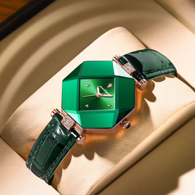 Women's Green Dial Watch