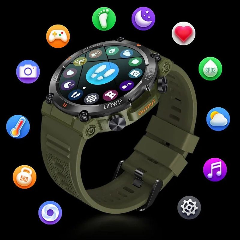 Men's Rugged Smart Watch