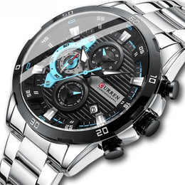 Men's Steel Chronograph Watch