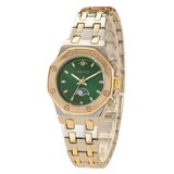 Silver Gold Green