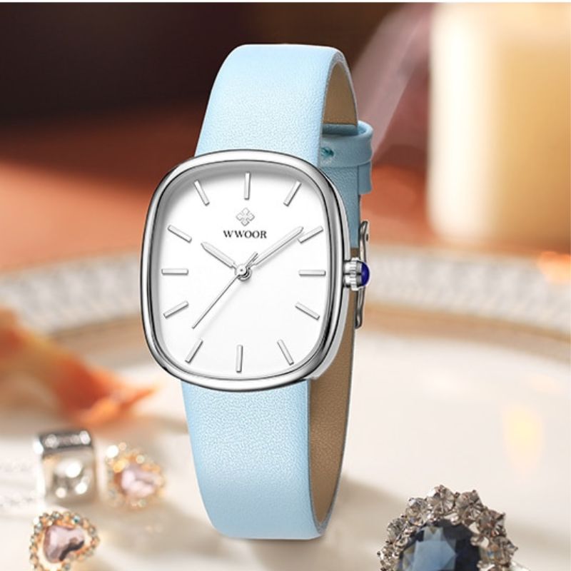 Women's Leather Strap Watch