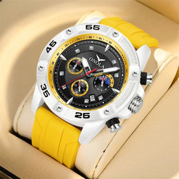 Oversized Moon Phase Chronograph