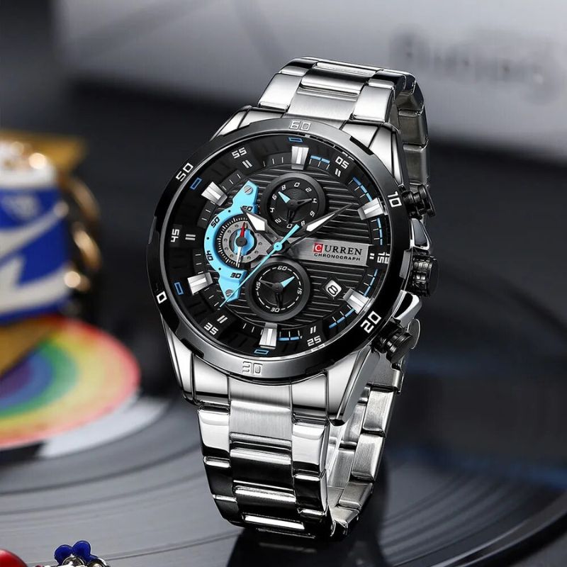 Men's Steel Chronograph Watch