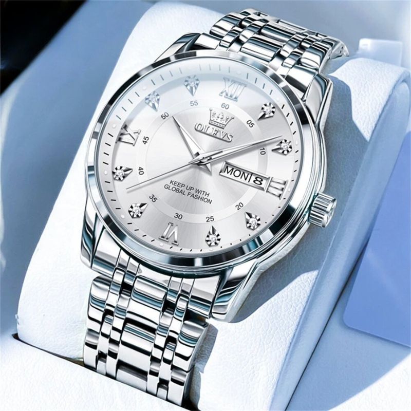 Men's Two-Tone Dress Watch