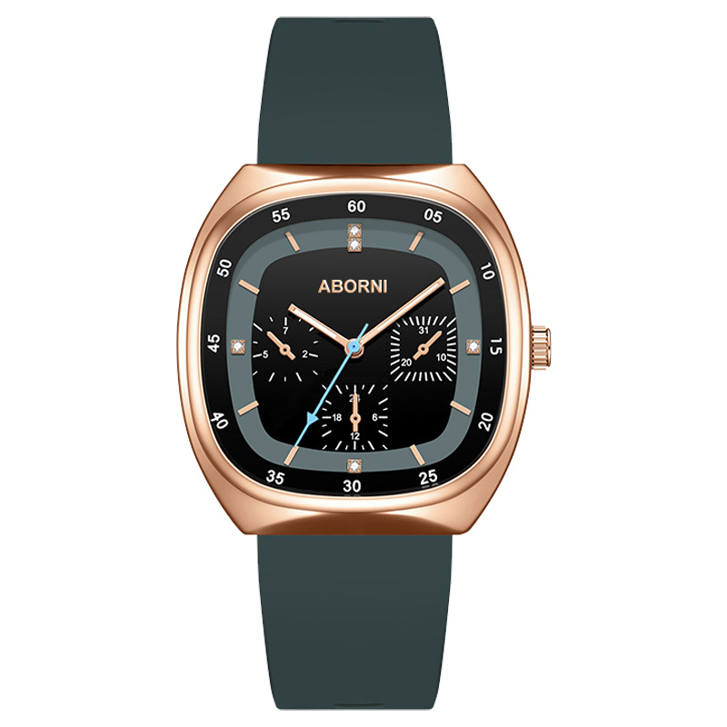 Women's Square Silicone Watch