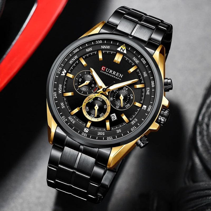 Men's Oversized Chronograph Watch