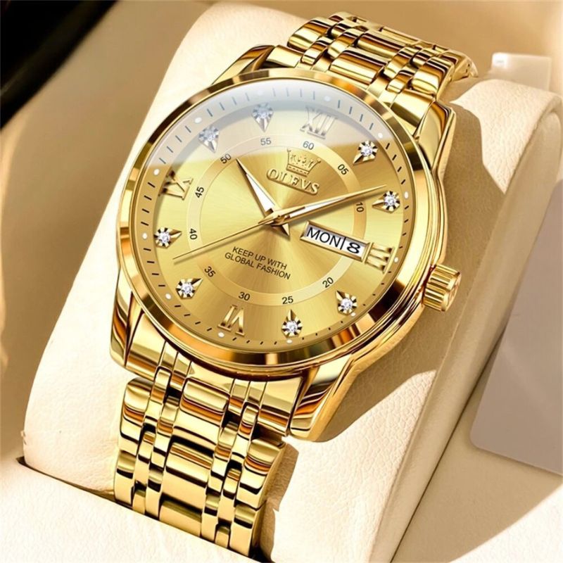 Men's Two-Tone Dress Watch