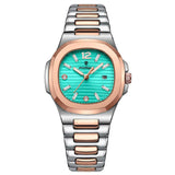 Rose Gold Mint Blue