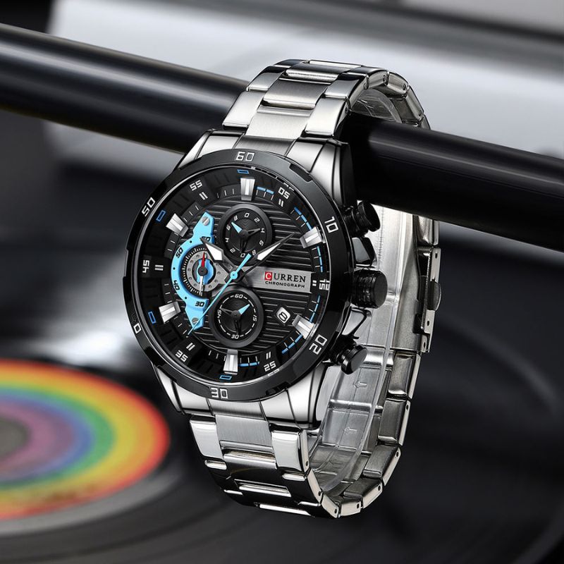 Men's Steel Chronograph Watch