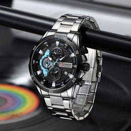 Men's Steel Chronograph Watch
