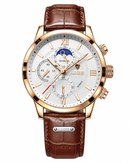 Moon Phase Chronograph Watch