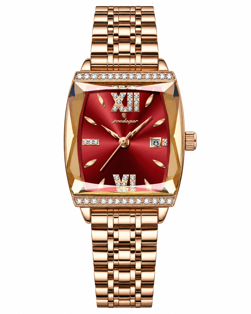 Rose Gold Calendar Watch