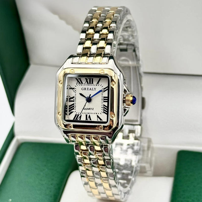 Square Roman Numeral Watch