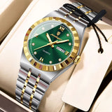 Silver Gold Green