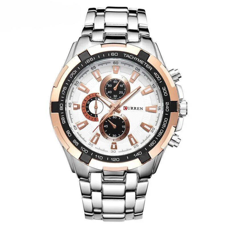 Men's Steel Bracelet Watch