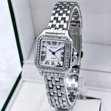 Silver with Diamonds