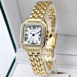 Gold with Diamonds