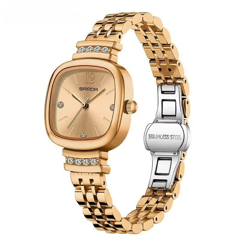 Women's Gold Bracelet Watch