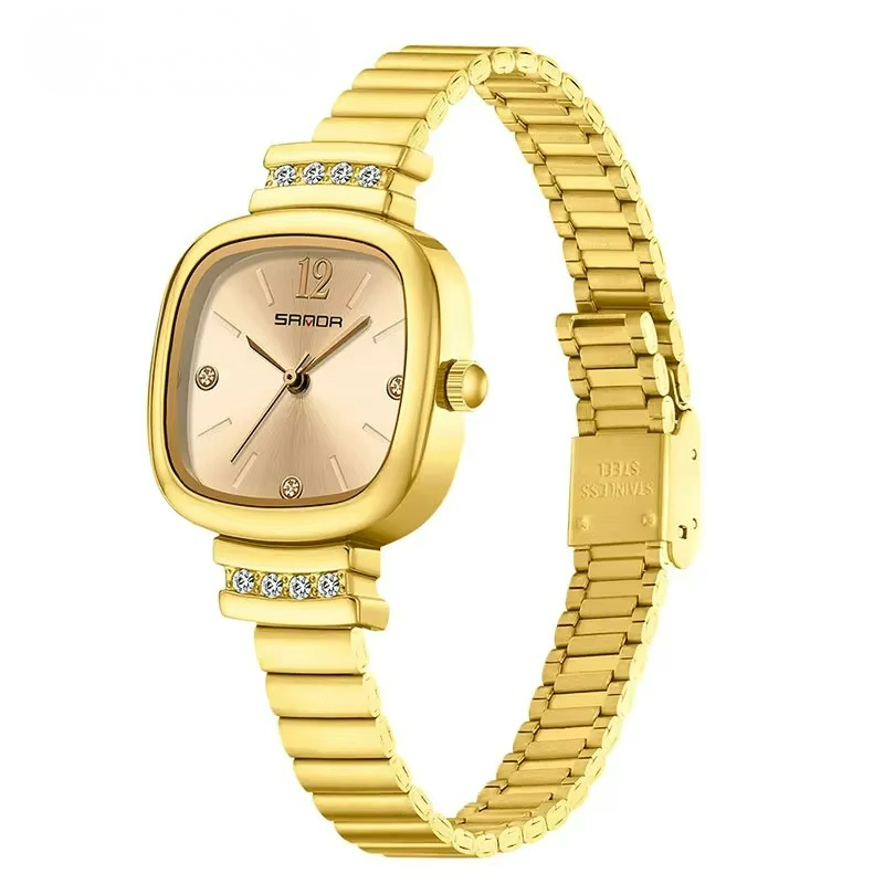 Women's Gold Bracelet Watch