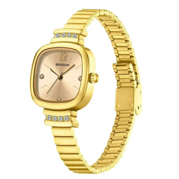 Women's Gold Bracelet Watch