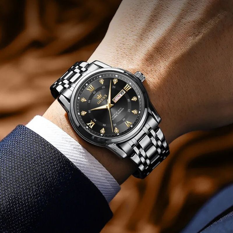 Men's Two-Tone Dress Watch