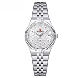 Women's Fluted Bezel Watch