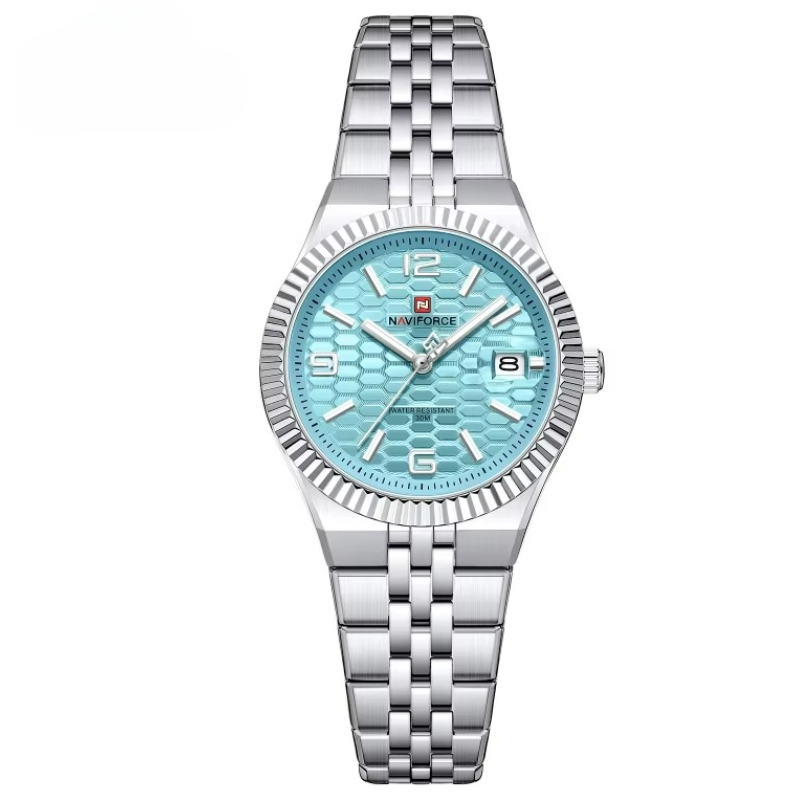 Women's Fluted Bezel Watch