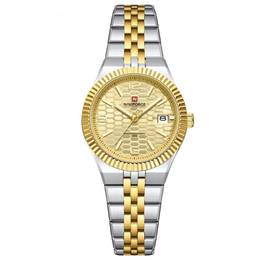 Women's Fluted Bezel Watch