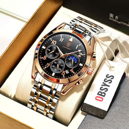 Men's Multi-Dial Steel Watch