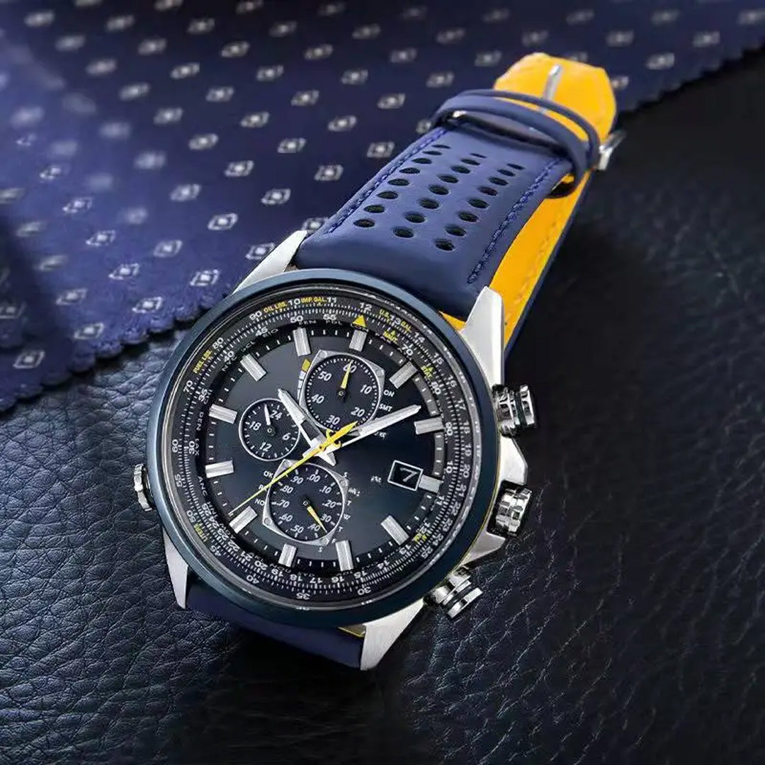 Men's Aviator Chronograph Watch