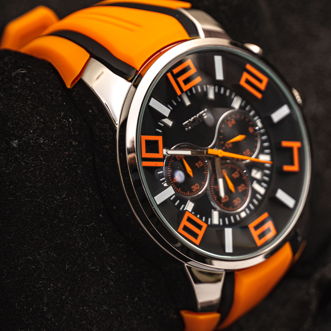 Men's Large Chronograph Watch