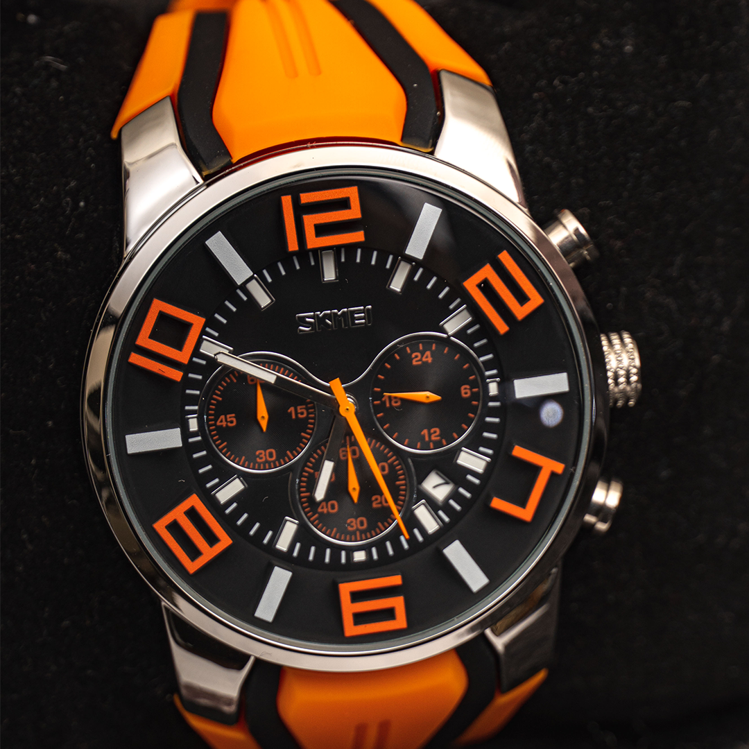 Men's Large Chronograph Watch