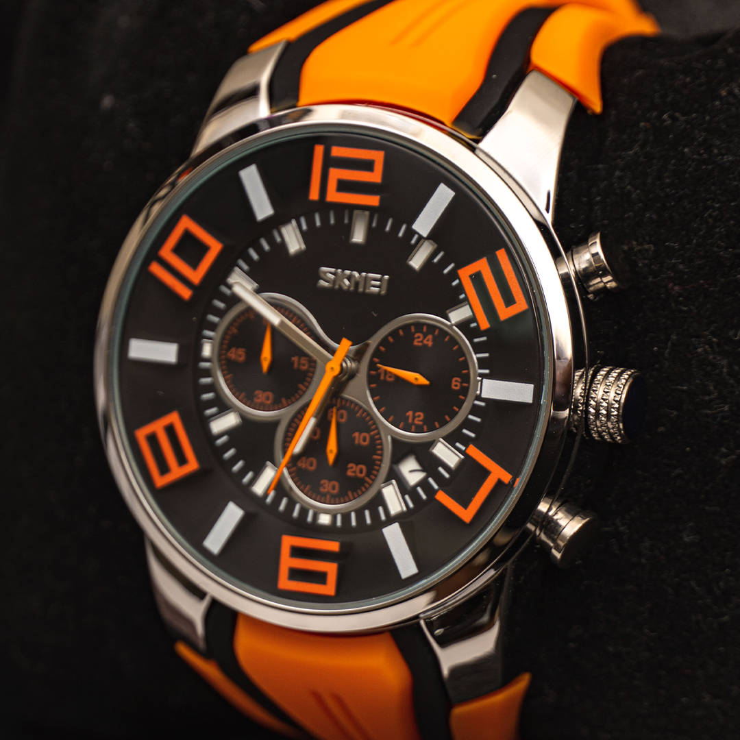 Men's Large Chronograph Watch