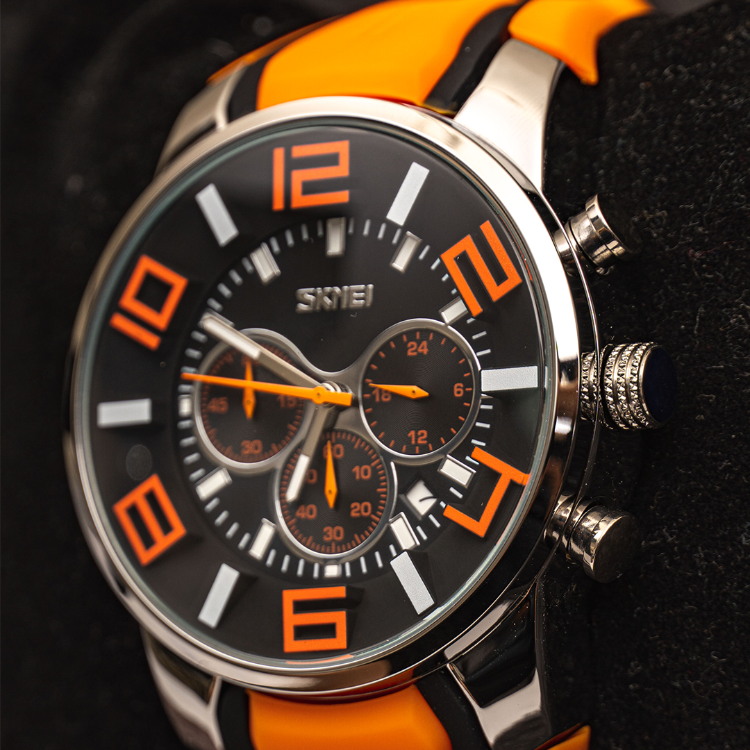 Men's Large Chronograph Watch