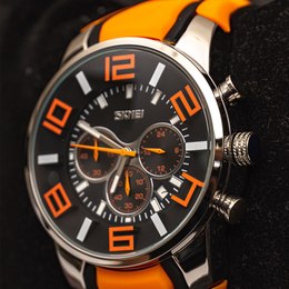 Men's Large Chronograph Watch