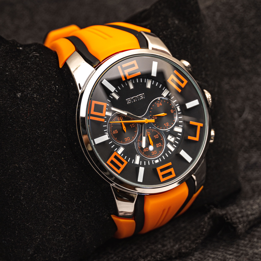 Men's Large Chronograph Watch