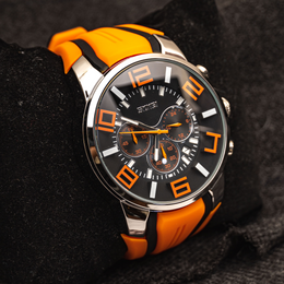 Men's Large Chronograph Watch