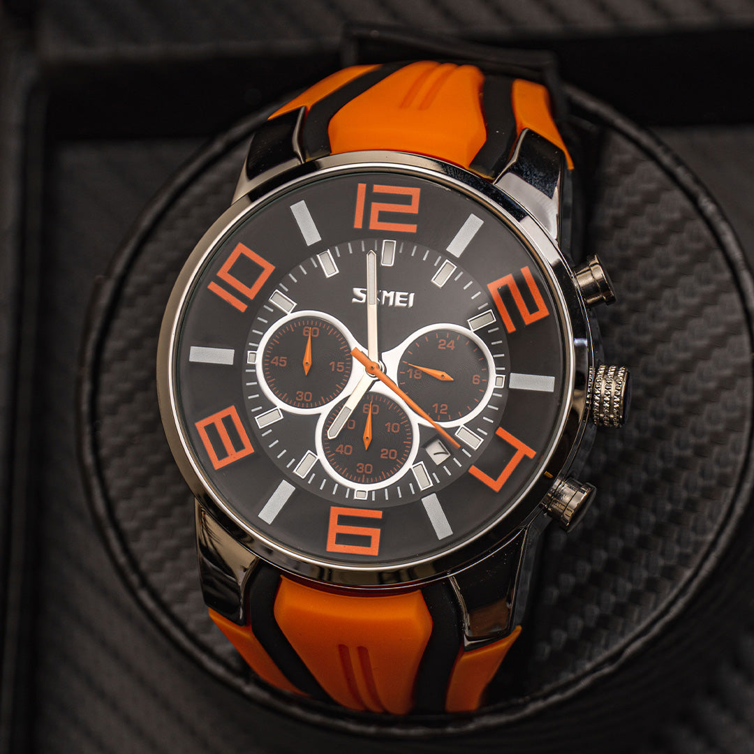 Men's Large Chronograph Watch