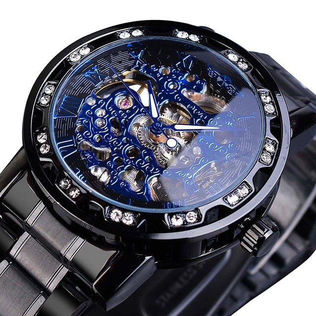 Men's Mechanical Skeleton Watch