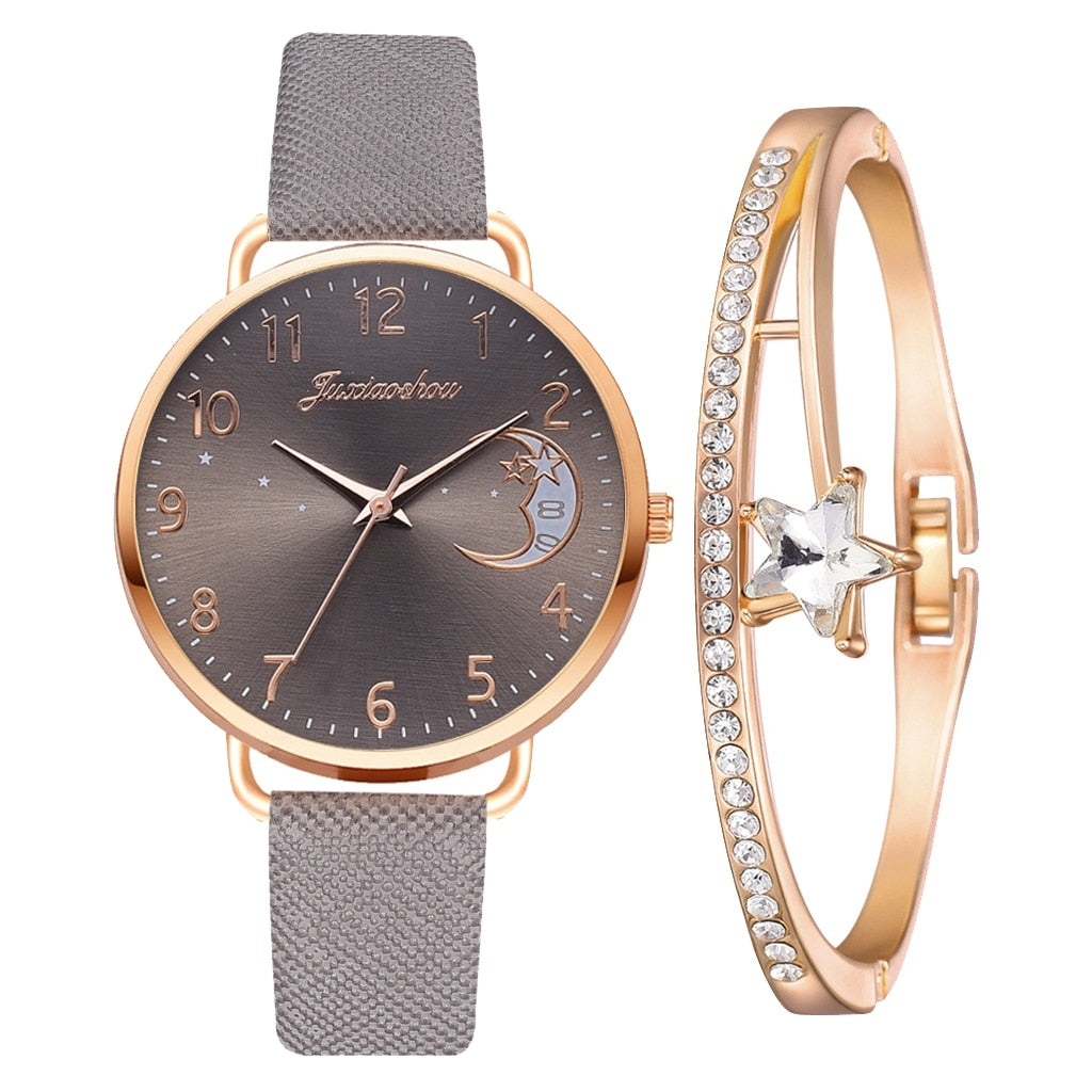 Women's Moon Dial Watch