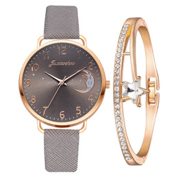 Women's Moon Dial Watch