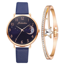 Women's Moon Dial Watch