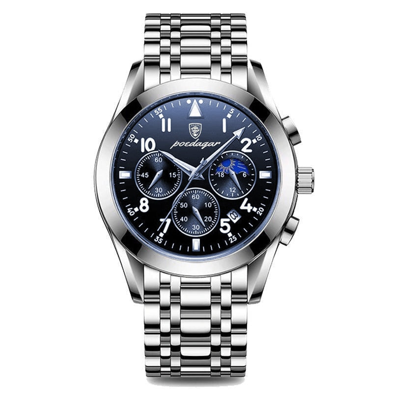 Men's Multi-Dial Steel Watch