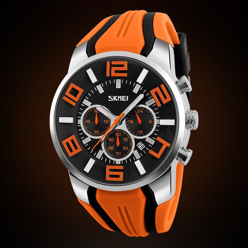 Men's Large Chronograph Watch