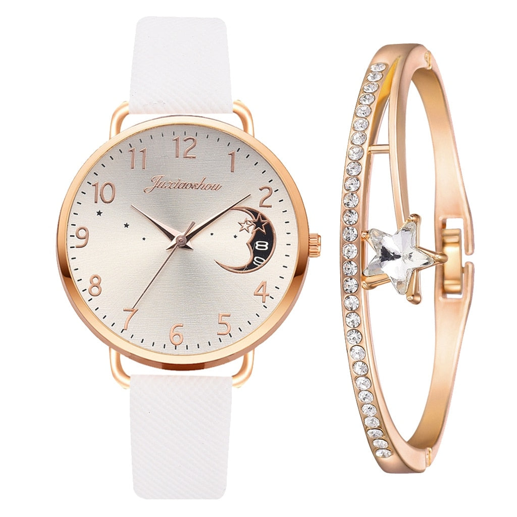 Women's Moon Dial Watch