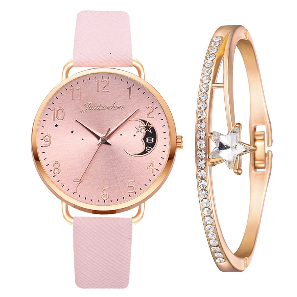 Women's Moon Dial Watch