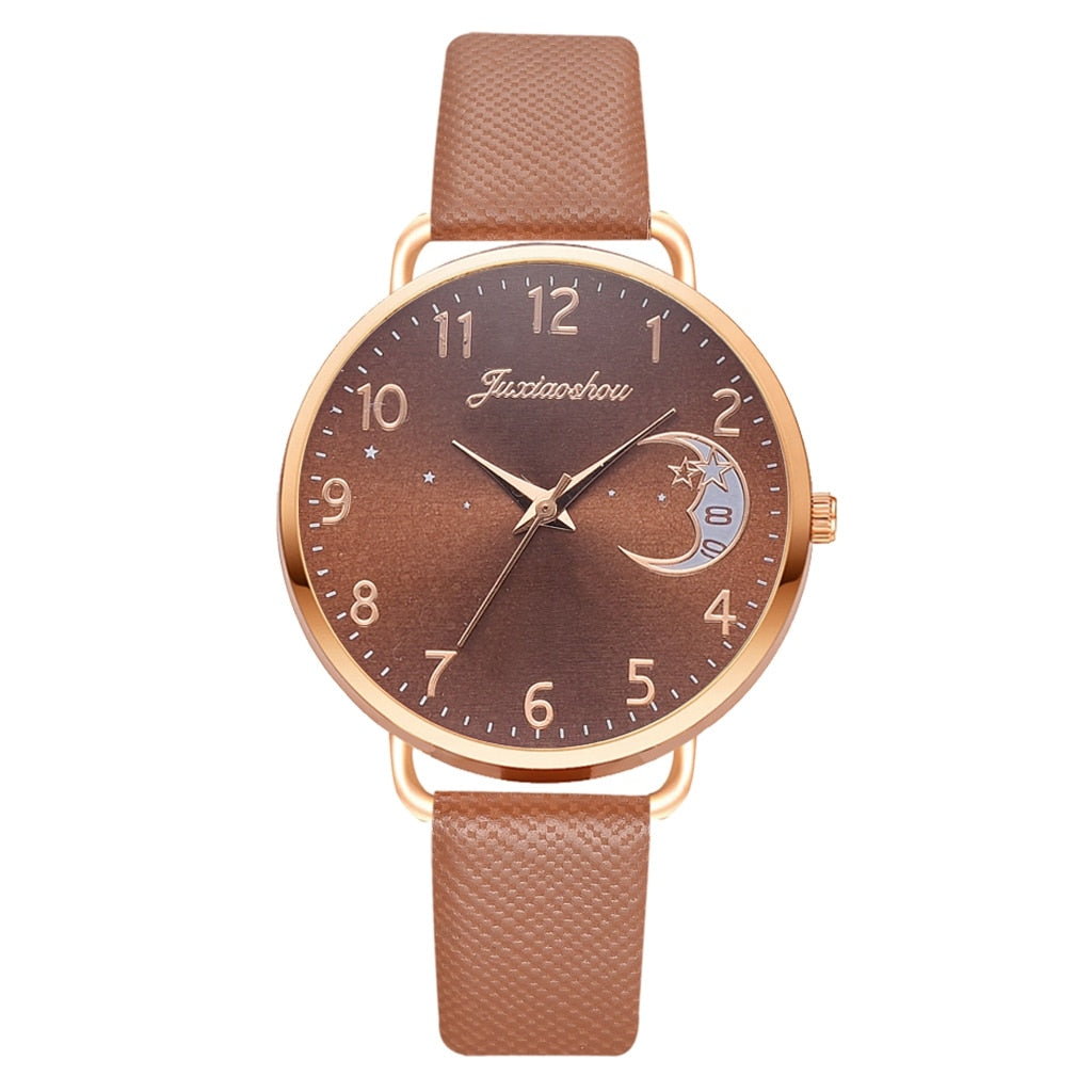 Women's Moon Dial Watch