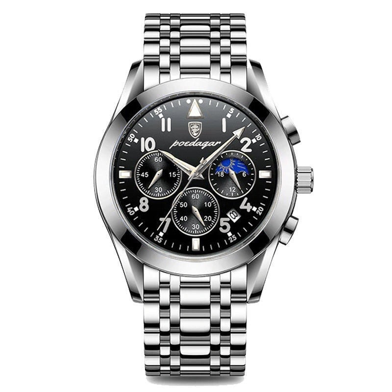 Men's Multi-Dial Steel Watch