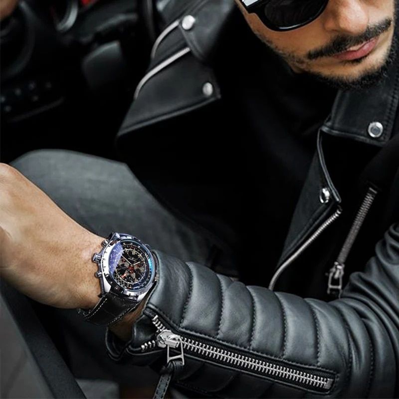 Men's Automatic Aviator Watch