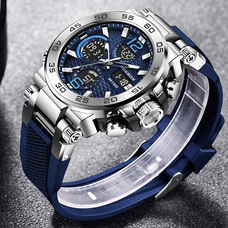 Digital Sports Chronograph Watch